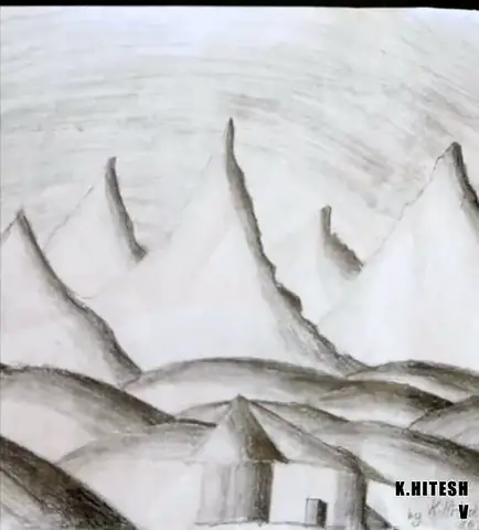 A range of pointed mountain peaks in grey
The Crossroads, Issue 06 · February–March 2023