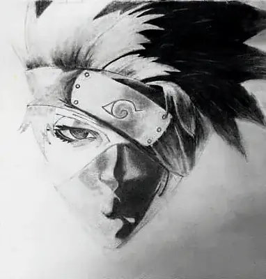 A masked ninja with a headband, in grey
The Crossroads, Issue 12 · Anand Utsav issue