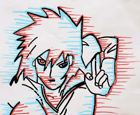 An anime face in black outline with red and blue offset lines
The Crossroads, Issue 17 · July 2024