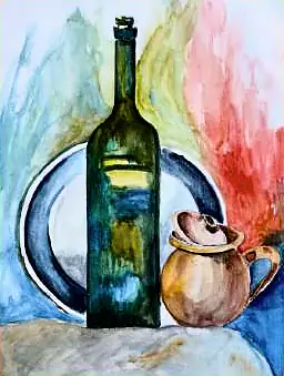 A green bottle, a blue plate and a clay pot
The Crossroads, Issue 19 · September–October 2024