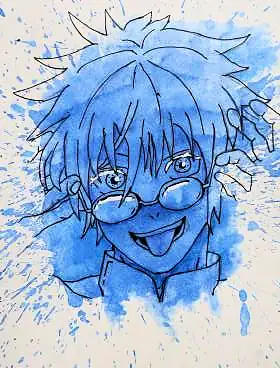 A boy in round glasses, in splashes of blue
The Crossroads, Issue 22 · February 2025