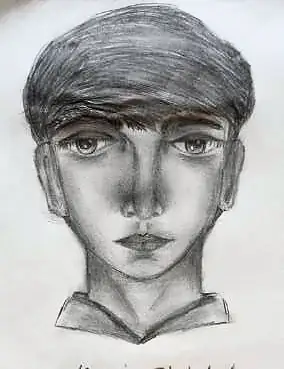 A young man in a cap, in grey
The Crossroads, Issue 25 · July 2025