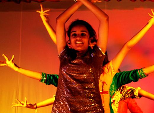 Annual day, on stage