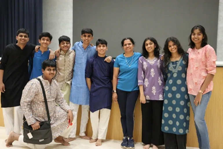 Members of the Youth Economic Initiative together after a session